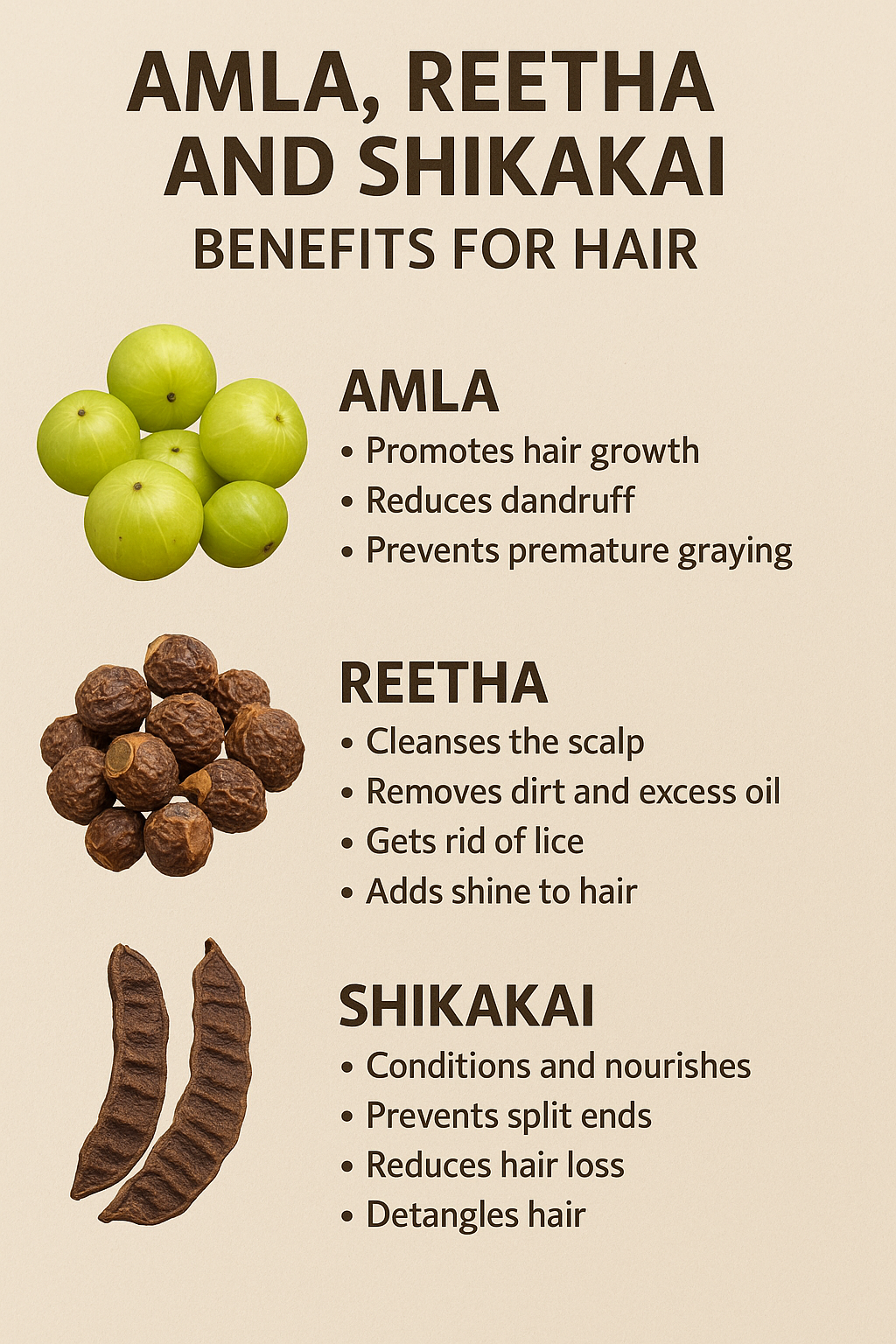 100% Natural Herbal Shampoo Powder - Image 3