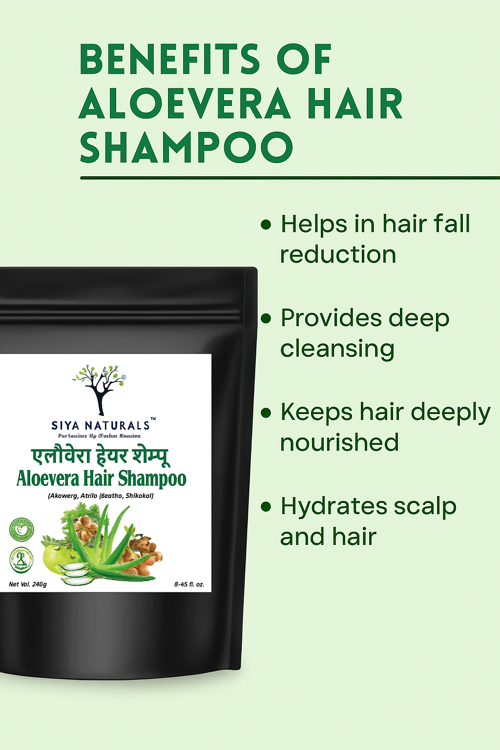 Aloevera Hair Shampoo - Image 2
