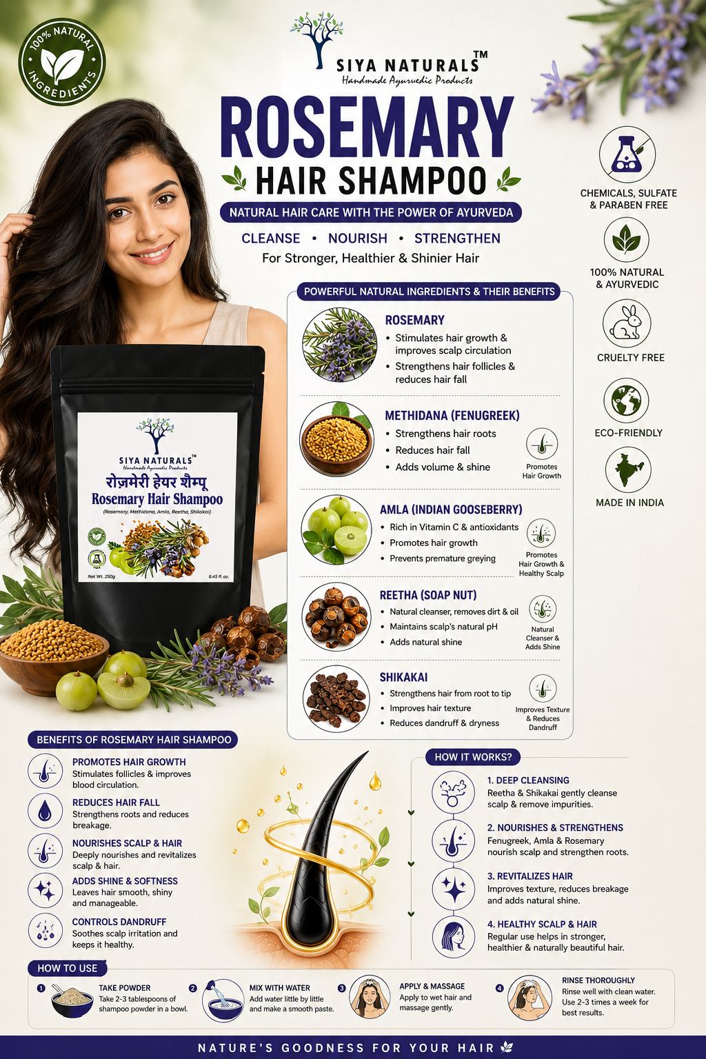 Rosemary Hair Shampoo - Image 3