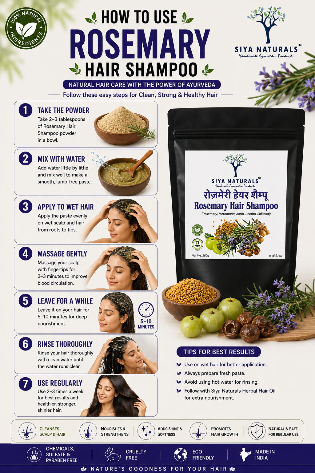 Rosemary Hair Shampoo - Image 4
